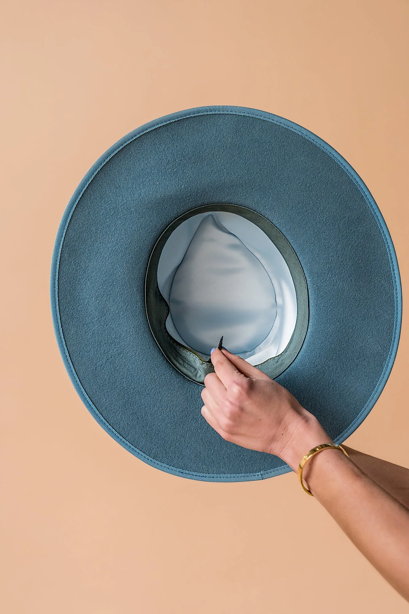 Billie Rancher Hat in Sky Blue