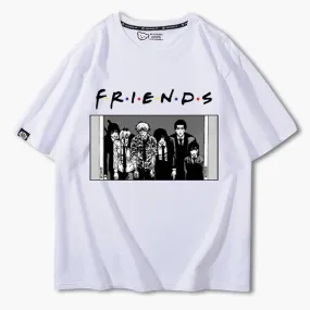 Chainsaw Man Friends Meme T-Shirt
