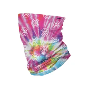 Chicago Cubs MLB Pastel Tie-Dye Gaiter Scarf