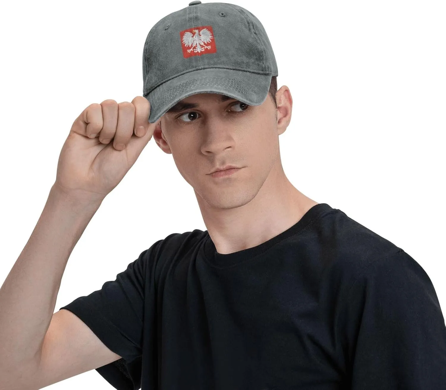 Coat of arms of Poland Baseball Cap for Men Women Vintage Trucker Hat Golf Hats Dad Hat