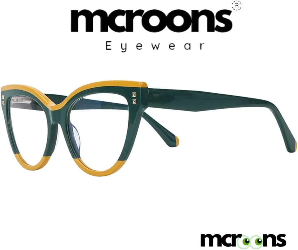 Customized Cat Eye Reading Glasses for Women | Prescription Glasses with Clear Lens | Fashionable Eyeglasses
