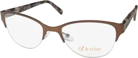 Dov532 Cat Eye Eyeglass Frame/Glasses Half-Rim American Fashion Designer