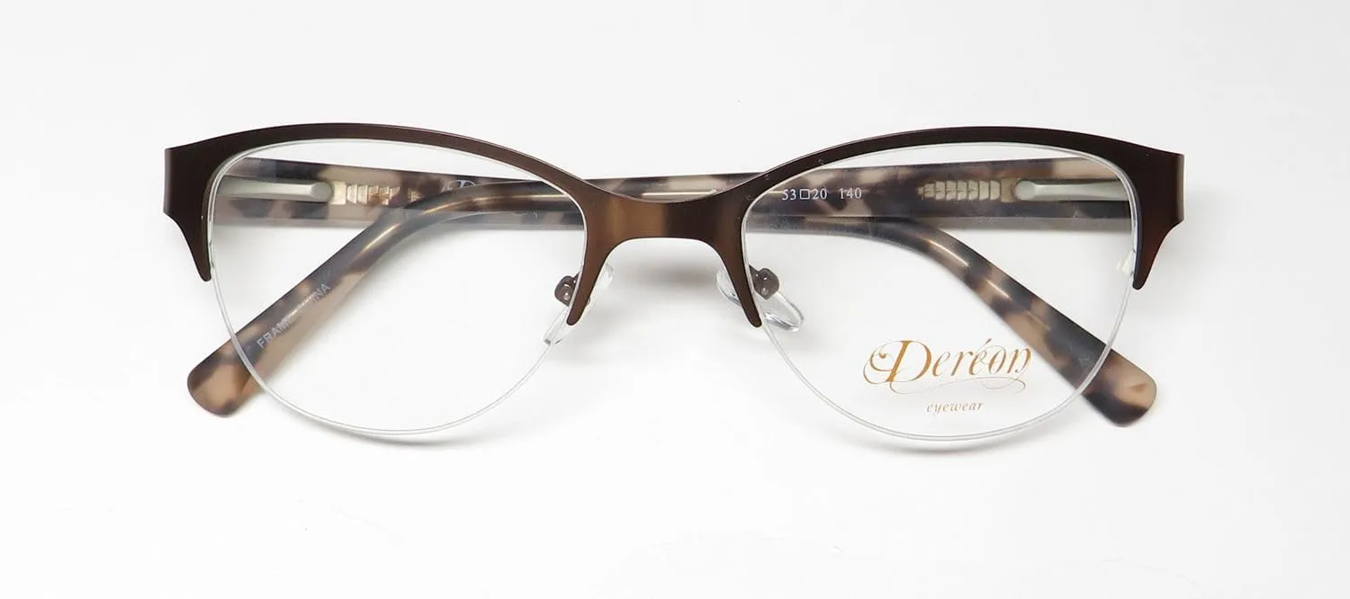 Dov532 Cat Eye Eyeglass Frame/Glasses Half-Rim American Fashion Designer