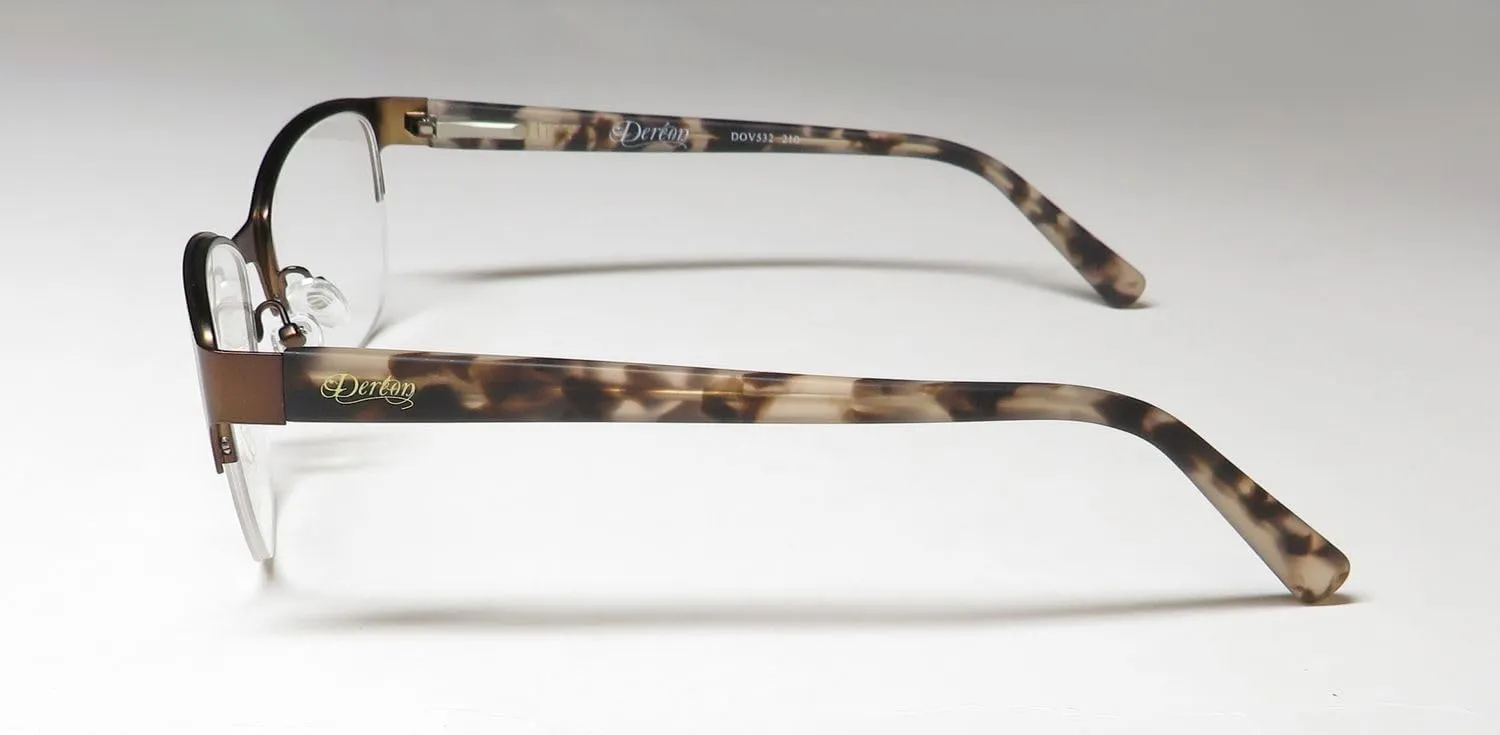 Dov532 Cat Eye Eyeglass Frame/Glasses Half-Rim American Fashion Designer