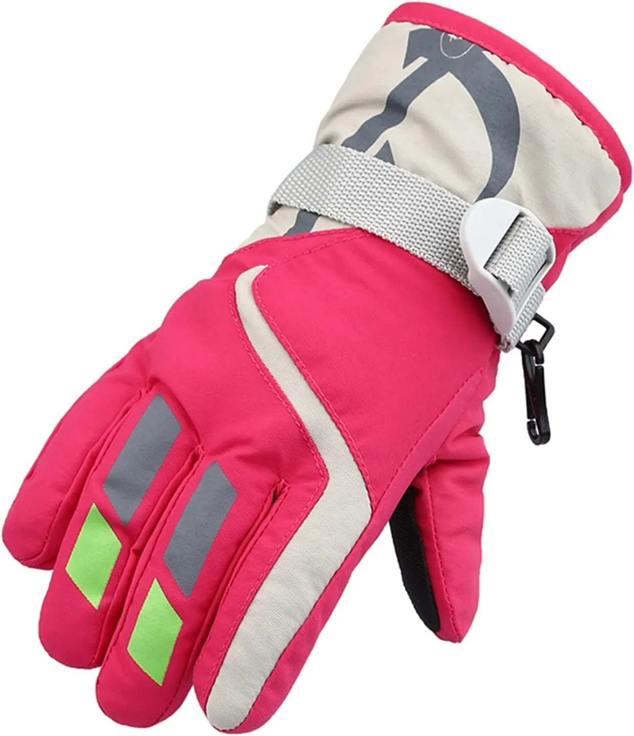 Infant and Baby Mittens Waterproof Insulated Snow Gloves Ourdoor Sports Ski Mittens for Baby Girls Boys