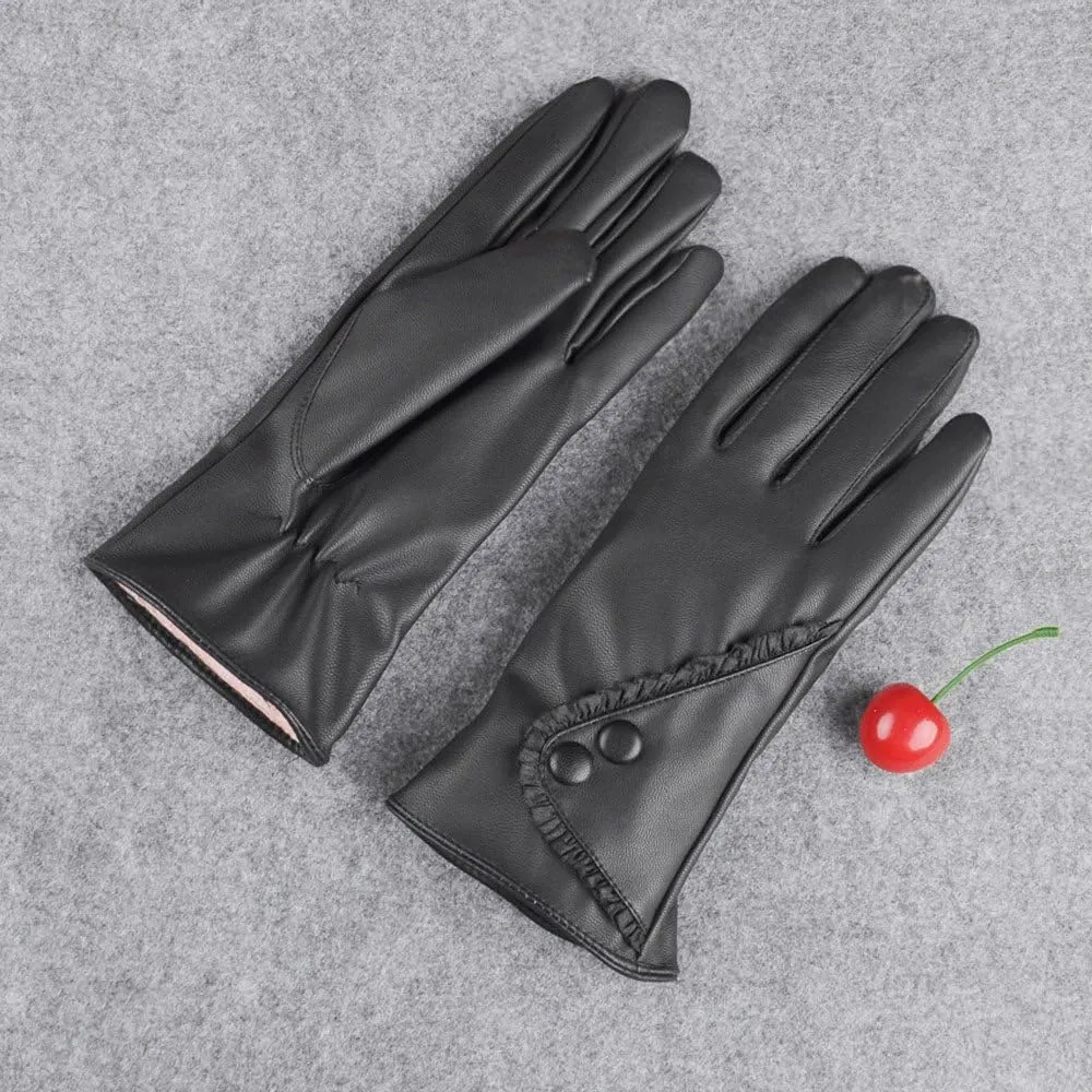Ladies Gloves Knit Gloves for Women Solid Colors Wrist Fingerless Gloves with Thumb Hole Unisex Warm Gloves