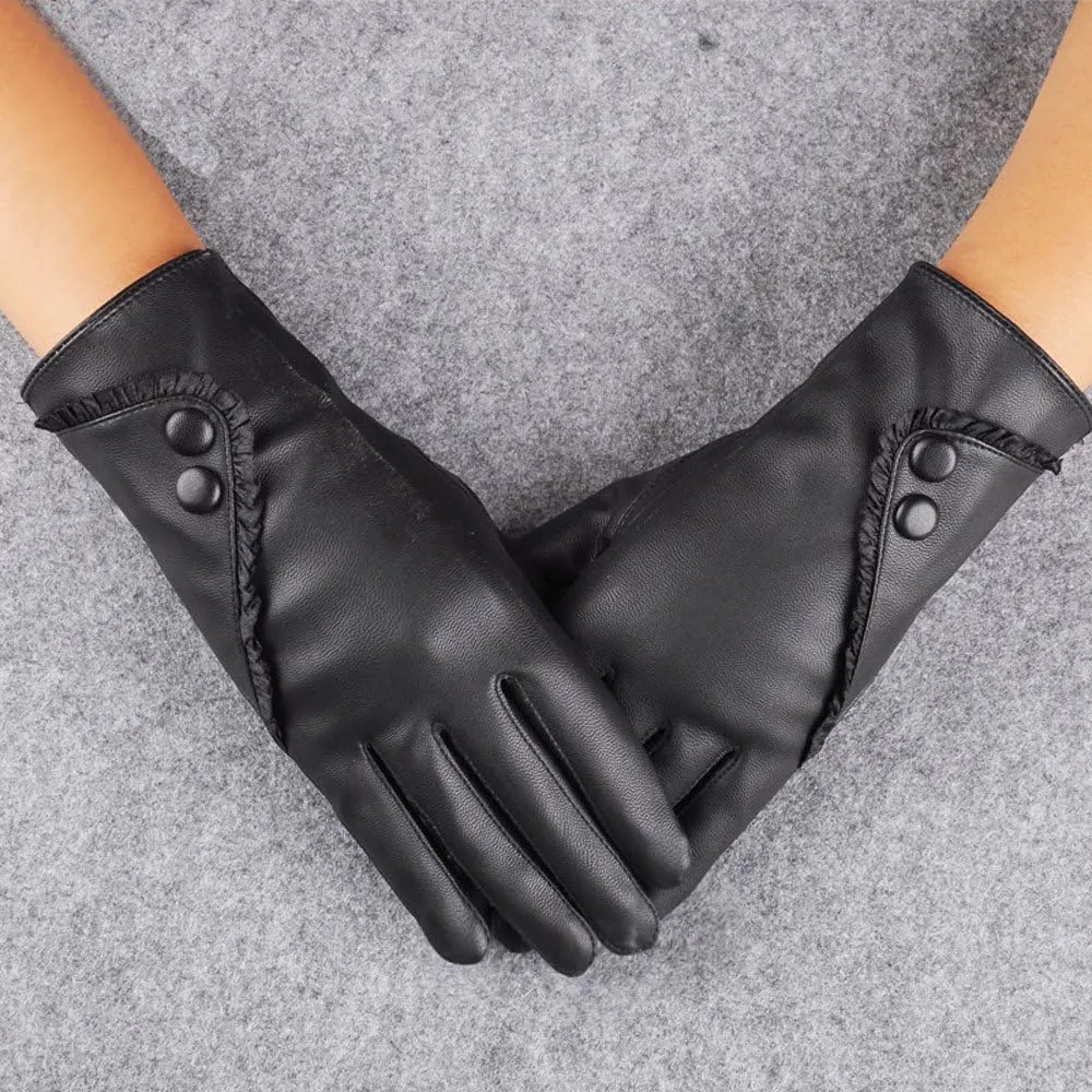Ladies Gloves Knit Gloves for Women Solid Colors Wrist Fingerless Gloves with Thumb Hole Unisex Warm Gloves