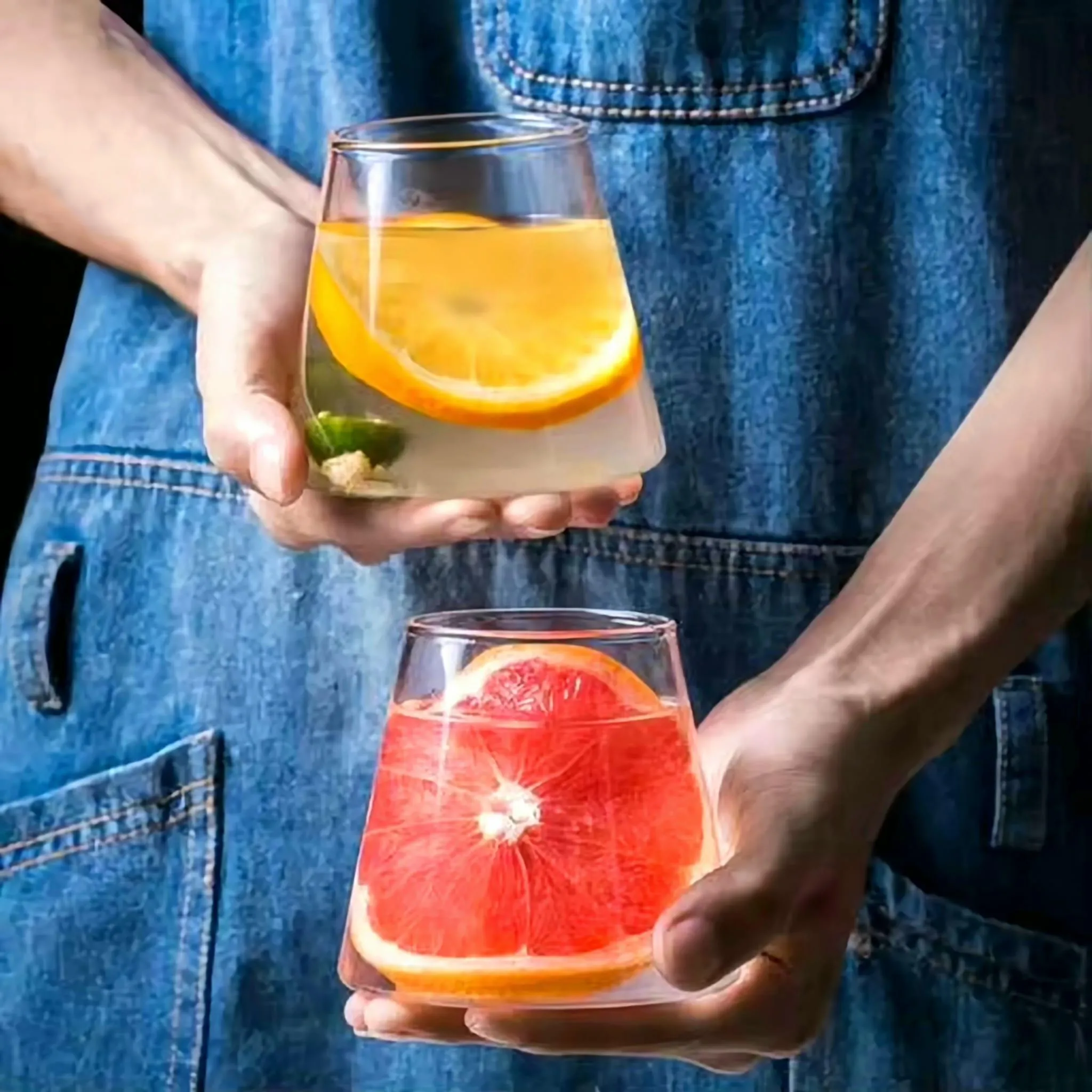 Modern Drinking Glass - Elegant and Durable Design