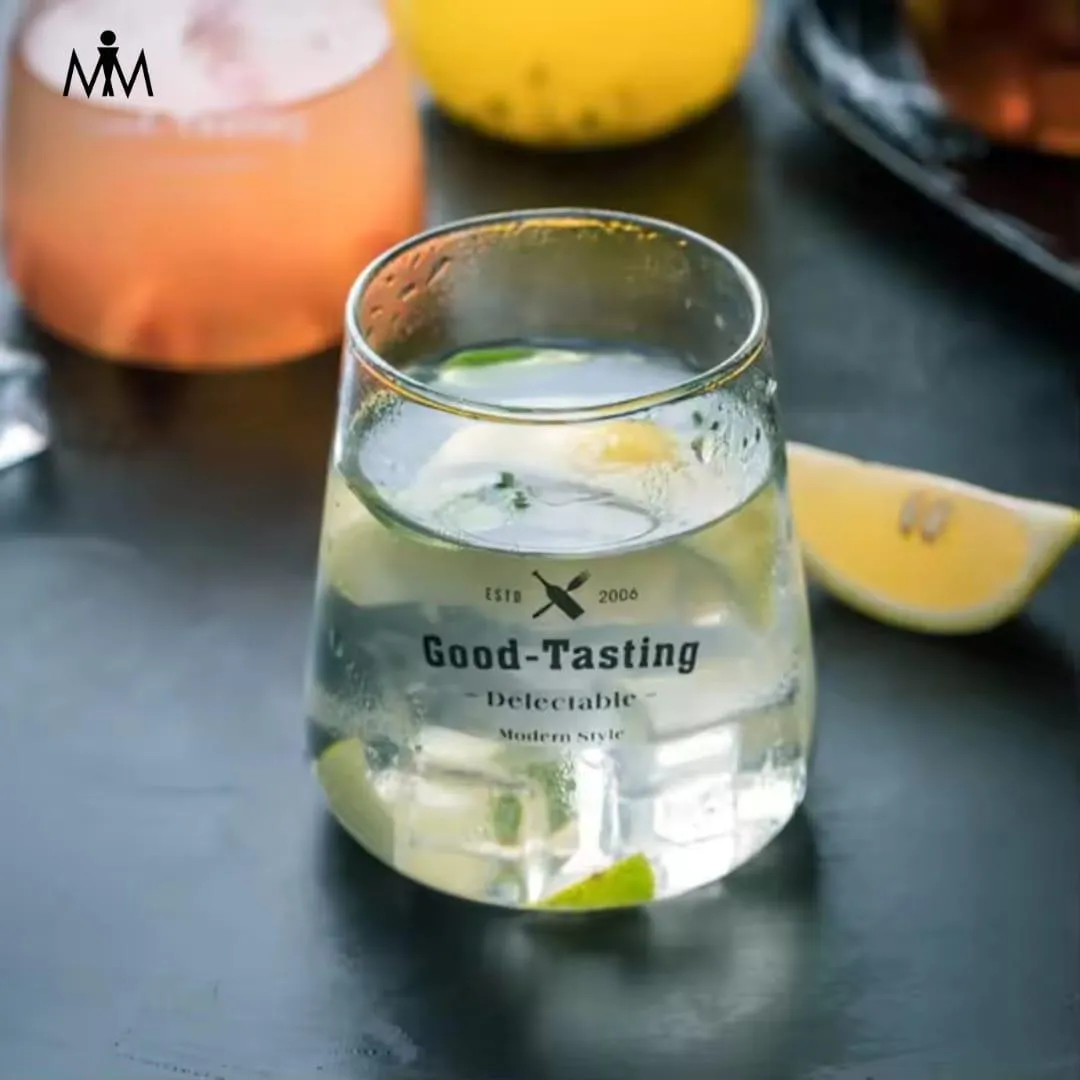 Modern Drinking Glass - Elegant and Durable Design