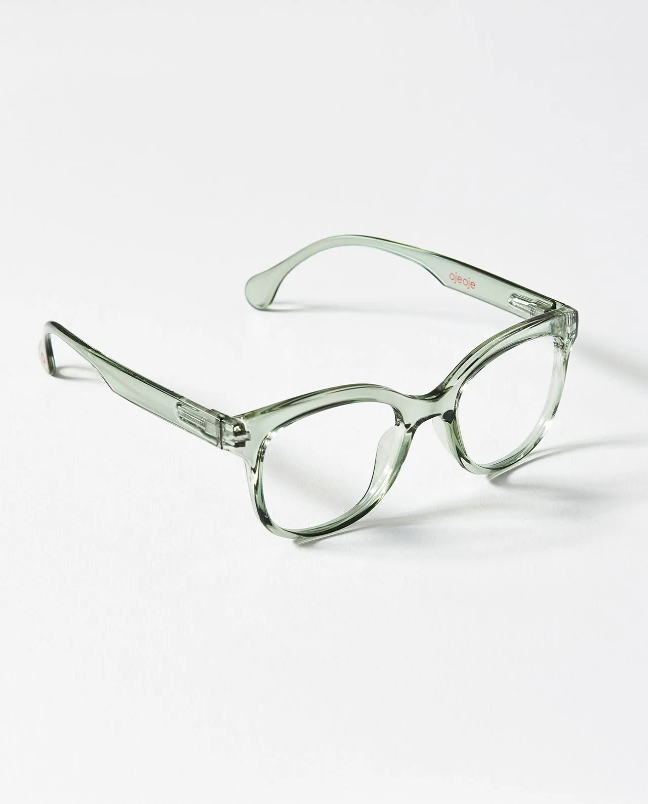OjeOje B Clear lens glasses - green
