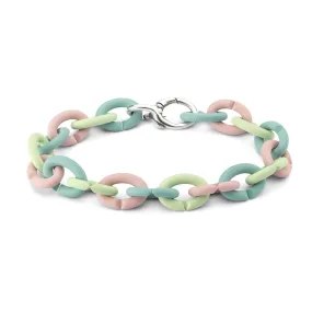 Pastel Dream Silver Bracelet
