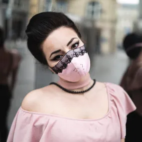 "Lacey" Latex Facemask with Inner Filter