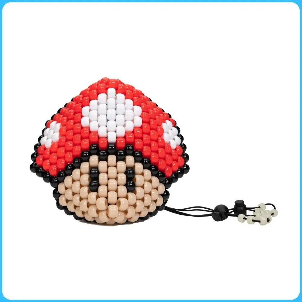 Red Mario Mushroom Surgical Kandi Face Mask