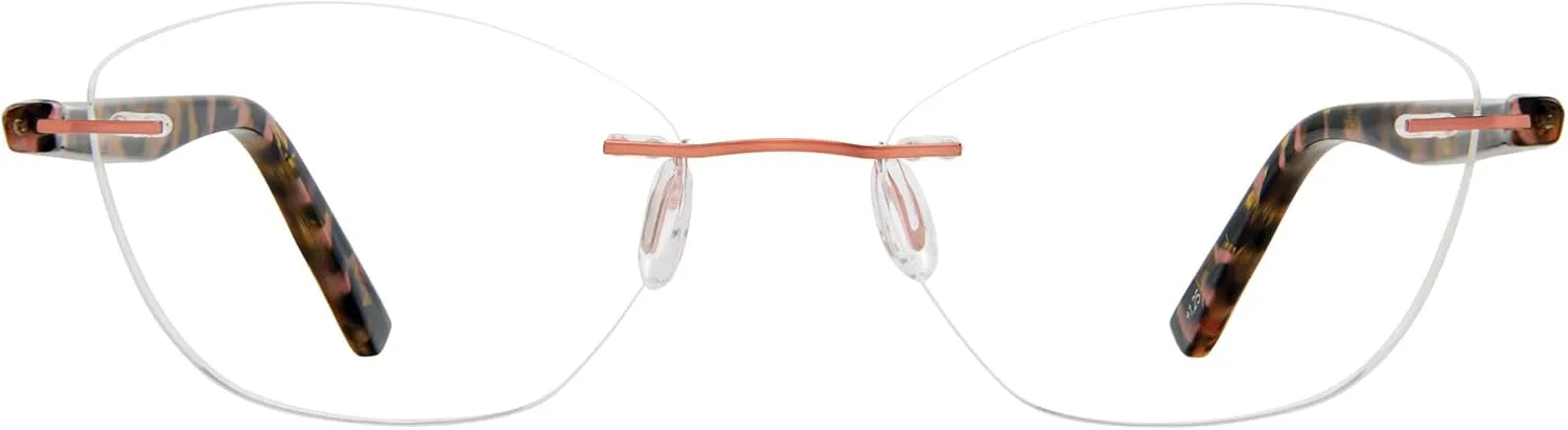 Scojo New York Gels Cupcake Cat Eye Reading Glasses, Handmade Scratch Resistant Readers for Women and Men