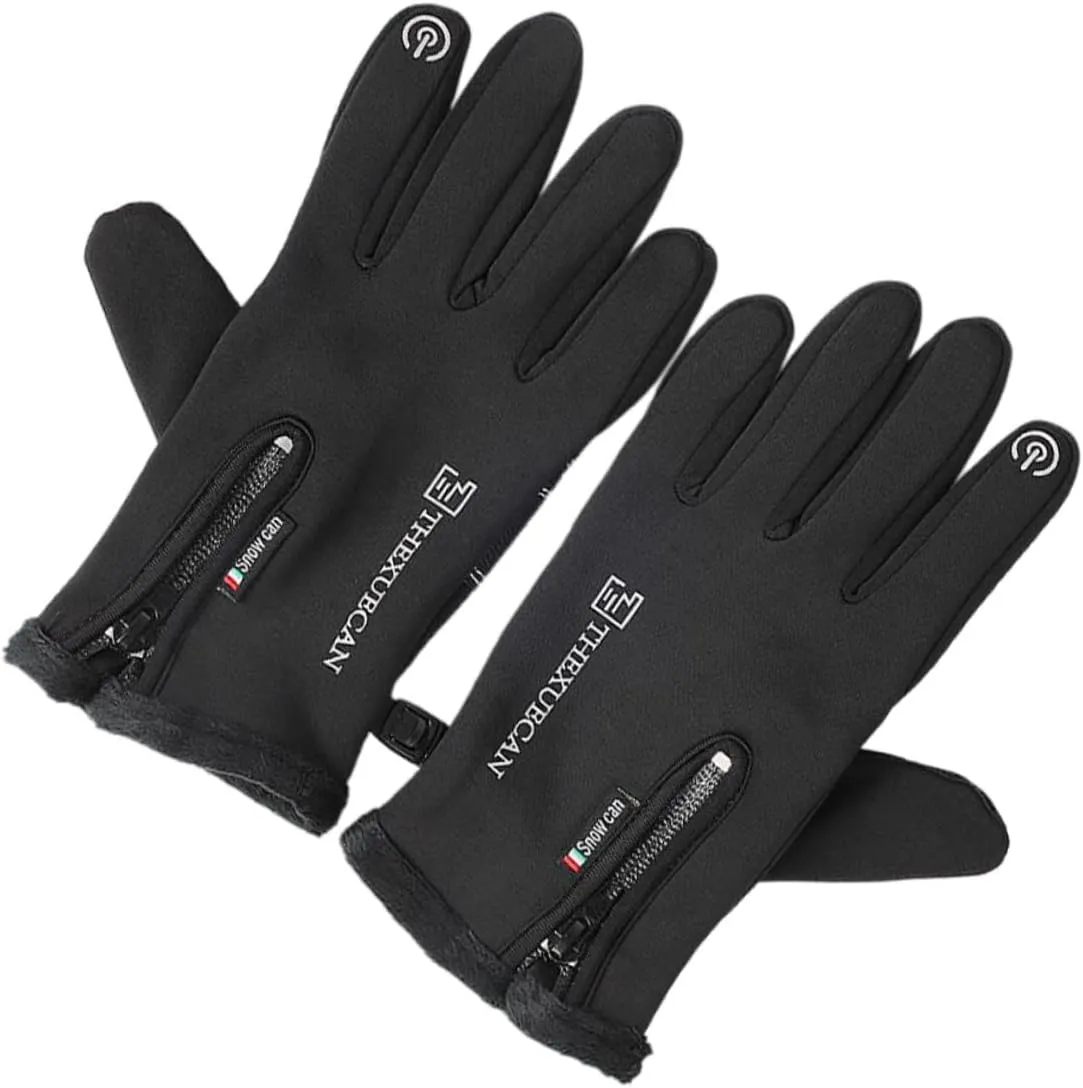 Warm Touchscreen Gloves Hand Protection for Cold Weather Outdoor Driving Riding Fishing Hiking