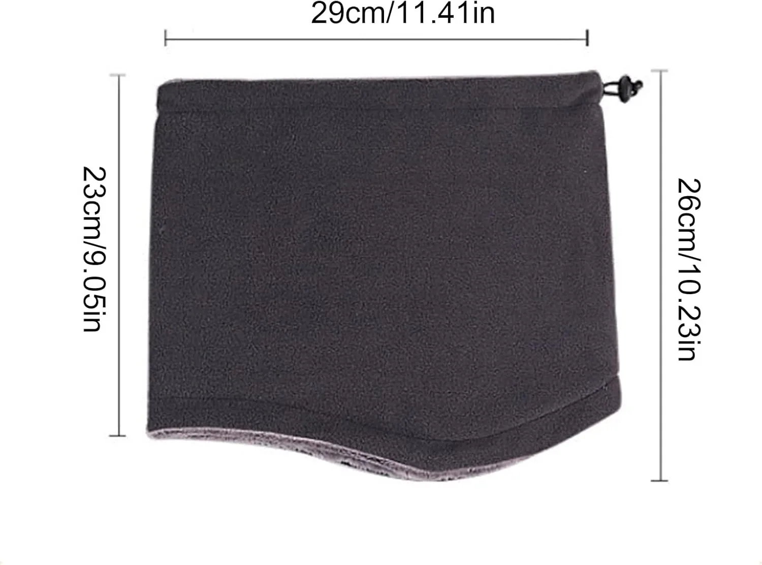 Winter Neck Warmer & Ski Mask for Men Women Thermal Warm Fleece Face Mask Neck Gaiter Scarf Gift Cold Weather