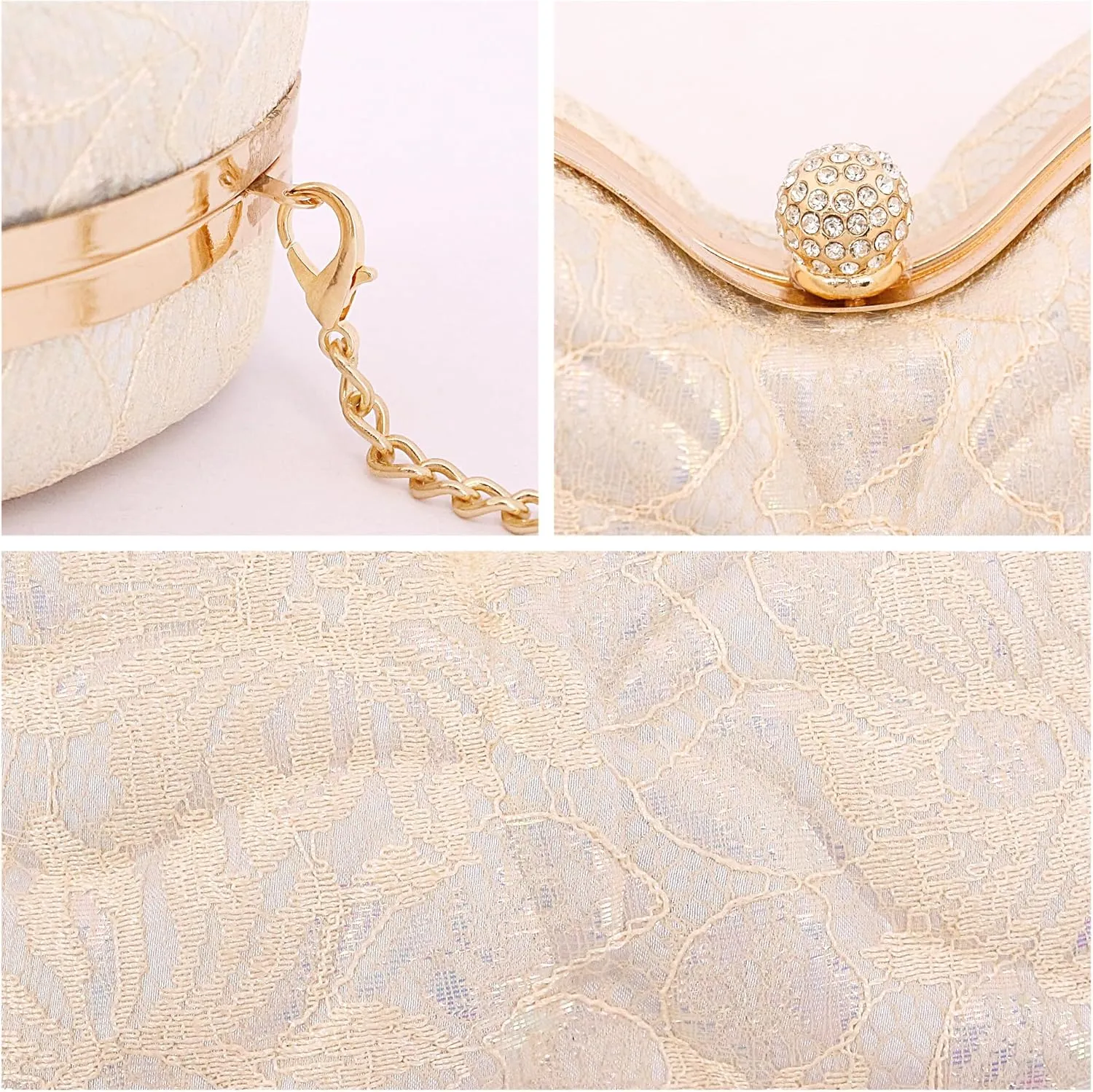 Womens Exquisite Butterfly Evening Bag Embroidery Floral Clutch Purse Party Wedding Prom Handbag Shoulder Bag