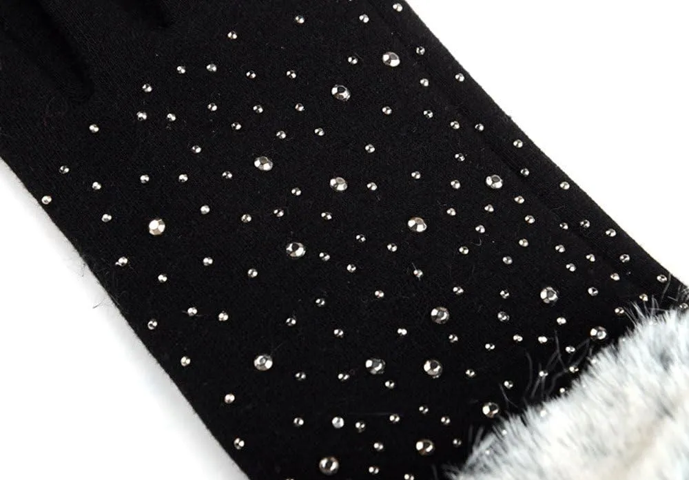 Women's Winter Touchscreen Gloves Cold Weather Gloves Warm Lined Knit Gloves for Men Women s Valentine's Day
